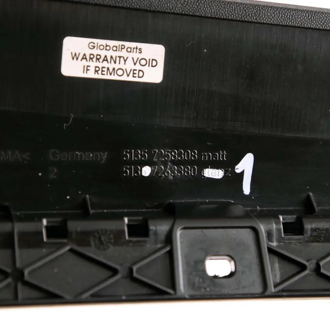 BMW 3 F30 F31 High Gloss Finisher B-Pillar Trim Cover Outer Right Rear Door O/S - SKU 7263380-1 - Part number 7263380
