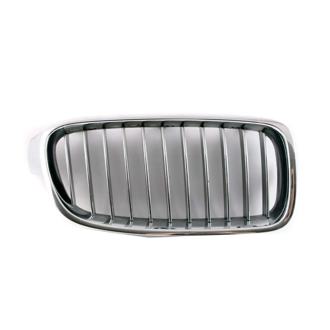 Grille Kidney BMW F30 F31 Front Bumper Frame Right O/S Luxury Chrome to with Part number 7263482 Grille Kidney BMW F30 F31 Front Bumper Frame Right O/S Luxury Chrome - SKU 7263482 - Part number 7263482