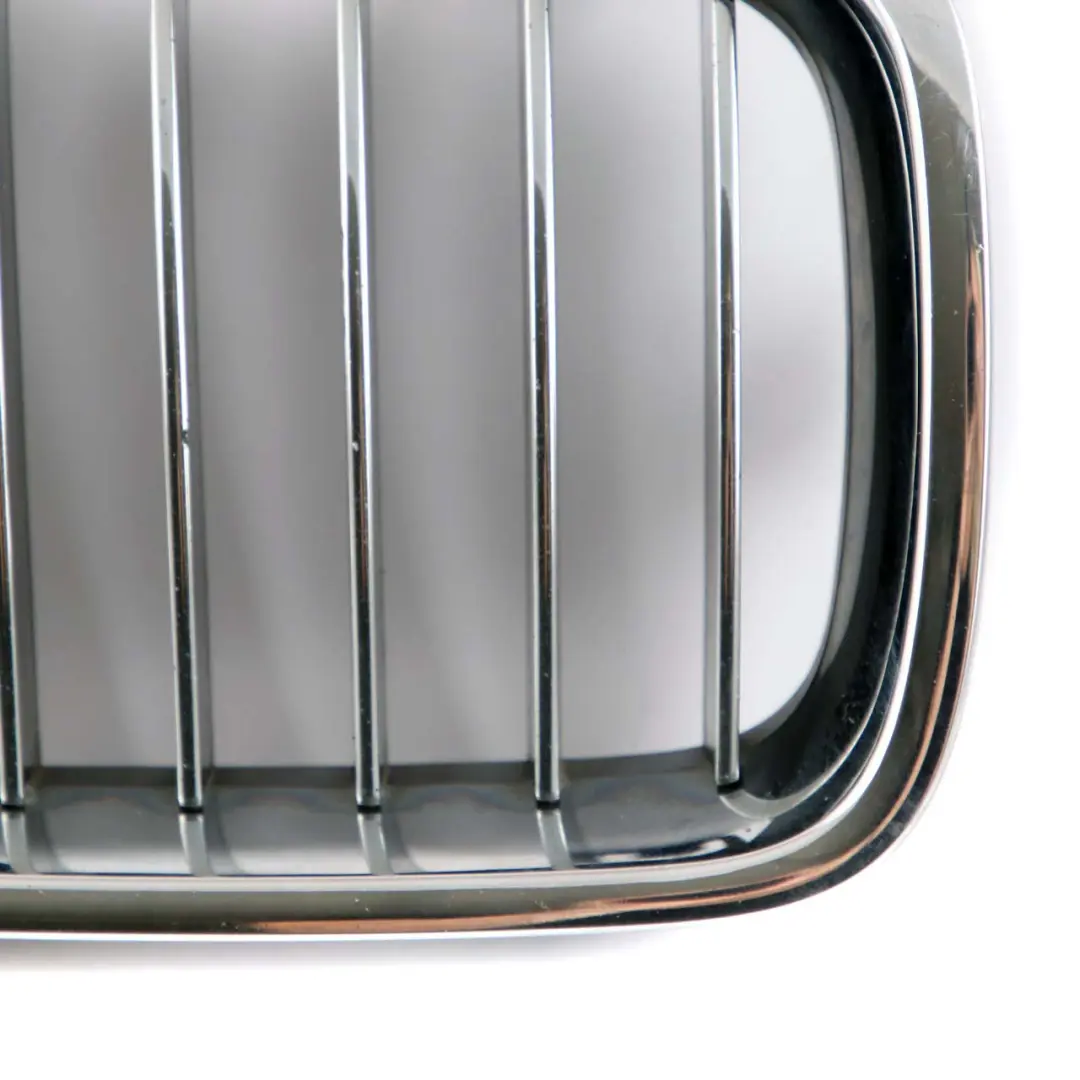 Grille Kidney BMW F30 F31 Front Bumper Frame Right O/S Luxury Chrome to with Part number 7263482 Grille Kidney BMW F30 F31 Front Bumper Frame Right O/S Luxury Chrome - SKU 7263482 - Part number 7263482