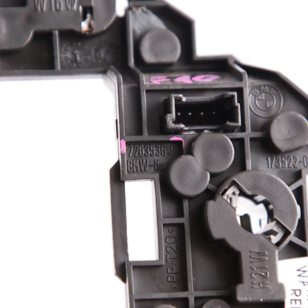 Light Bulb Holder BMW F10 Saloon Rear Right O/S Lamp Trunk Lid Tailgate - SKU 7263536 - Part number 7263536