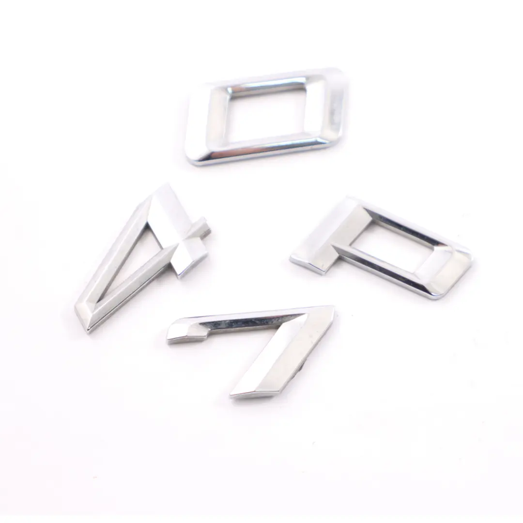 BMW F01 740d Trasero Adherido Lettering Emblema Insignia - SKU 7263598 - Número de pieza 7263598