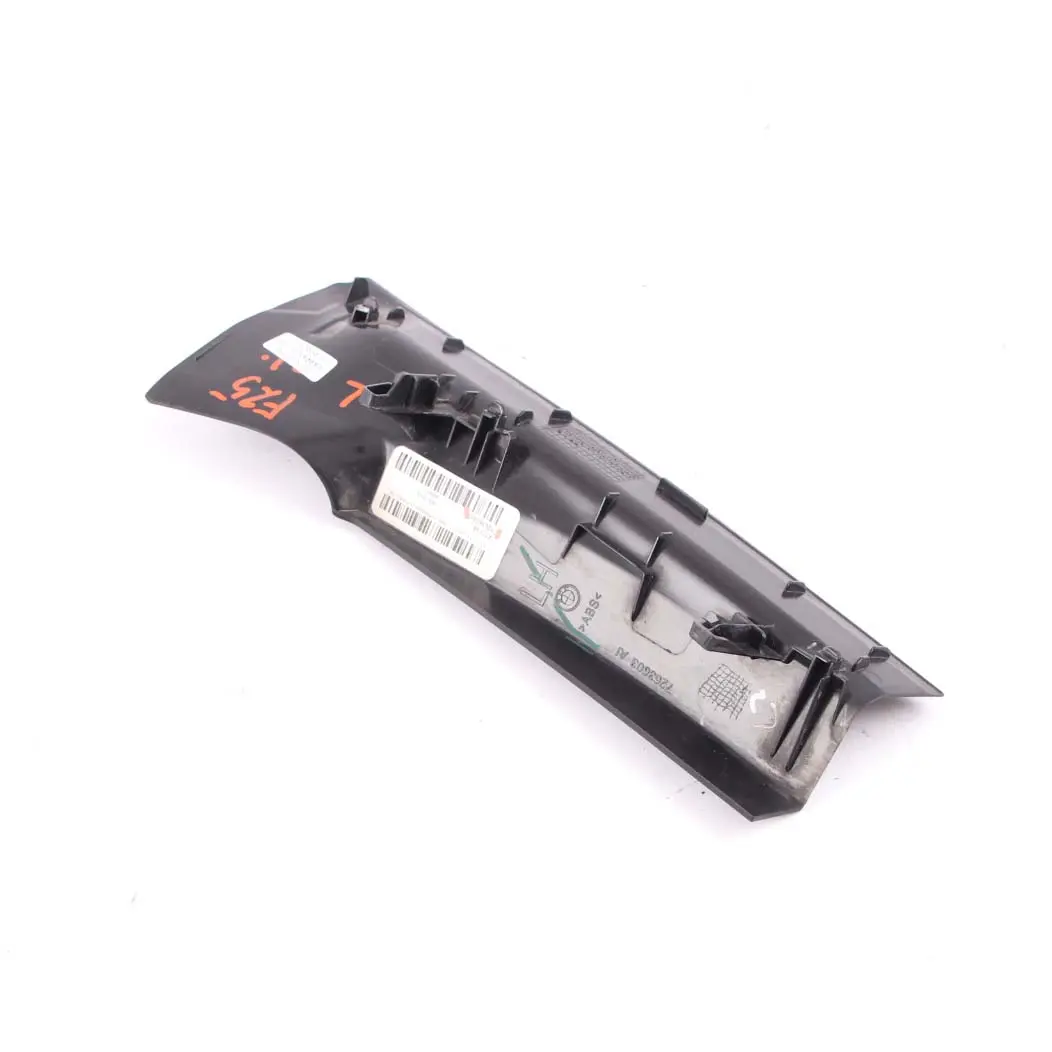 Tapa Luz Maletero Embellecedor Tapa Trasera Izquierda Negro para BMW X3 F25 con número de pieza 7263603 BMW X3 F25 Tapa Luz Maletero Embellecedor Tapa Trasera Izquierda Negro - SKU 7263603 - Número de pieza 7263603