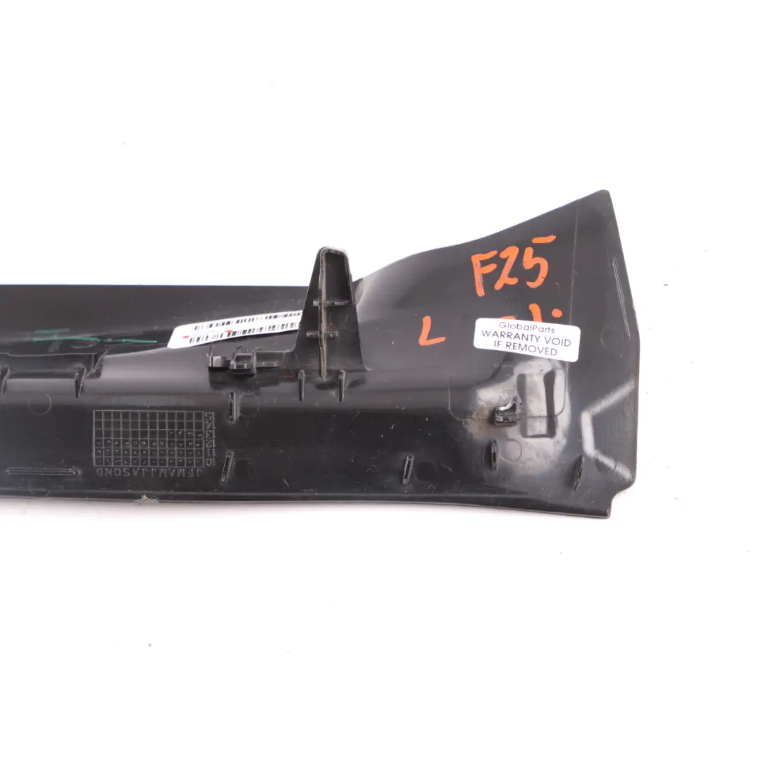 Tapa Luz Maletero Embellecedor Tapa Trasera Izquierda Negro para BMW X3 F25 con número de pieza 7263603 BMW X3 F25 Tapa Luz Maletero Embellecedor Tapa Trasera Izquierda Negro - SKU 7263603 - Número de pieza 7263603