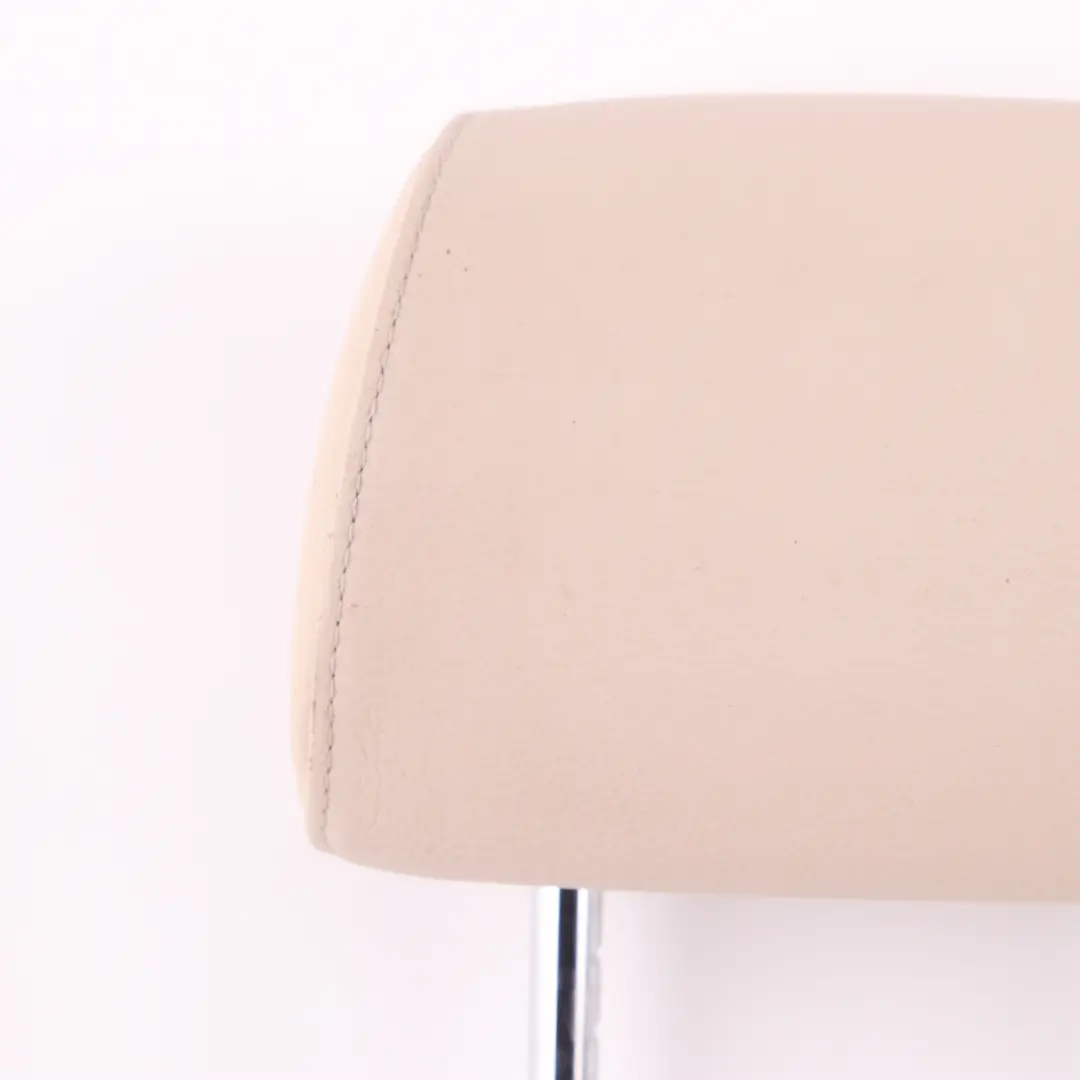 Headrest Rear Left Right N/O/S Leather Dakota Oyster to BMW F10 F11 Seat with Part number 7263721 BMW F10 F11 Seat Headrest Rear Left Right N/O/S Leather Dakota Oyster - SKU 7263721 - Part number 7263721