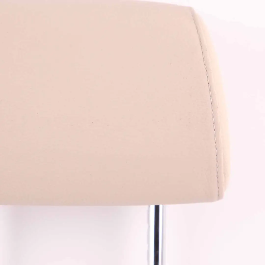 Headrest Rear Left Right N/O/S Leather Dakota Oyster to BMW F10 F11 Seat with Part number 7263721 BMW F10 F11 Seat Headrest Rear Left Right N/O/S Leather Dakota Oyster - SKU 7263721 - Part number 7263721