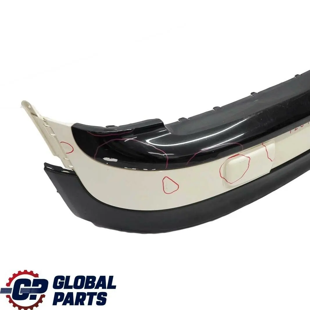 Mini Clubman R55 StossfĂ¤nger Hinten Pepper White Weiss - 850 - SKU 7264348-PW - Teilenummer 7264348