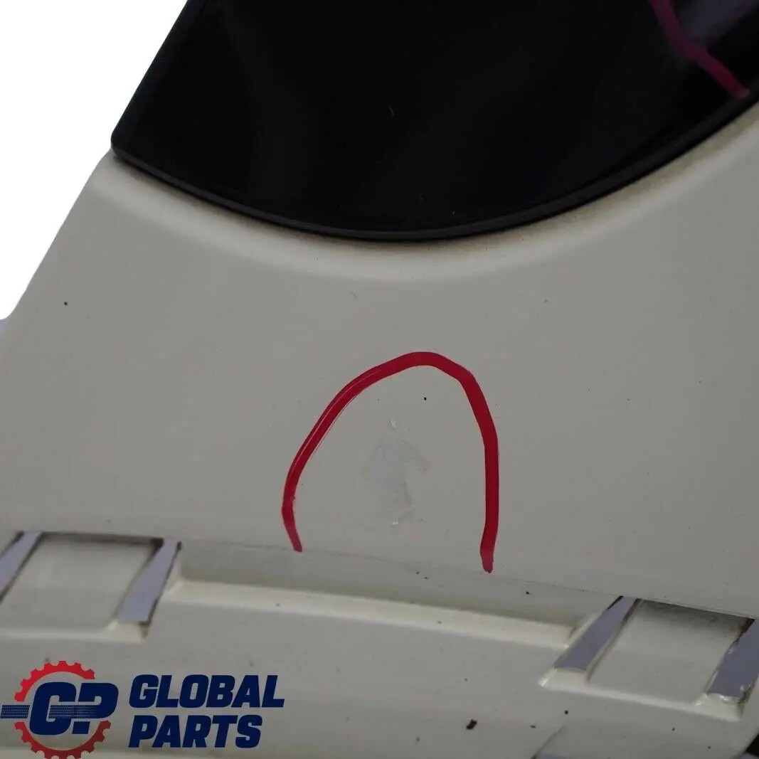 Complete Rear Bumper Trim Panel Pepper White - 850 to Mini Clubman R55 with Part number 7264348 Mini Clubman R55 Complete Rear Bumper Trim Panel Pepper White - 850 - SKU 7264348-PW - Part number 7264348