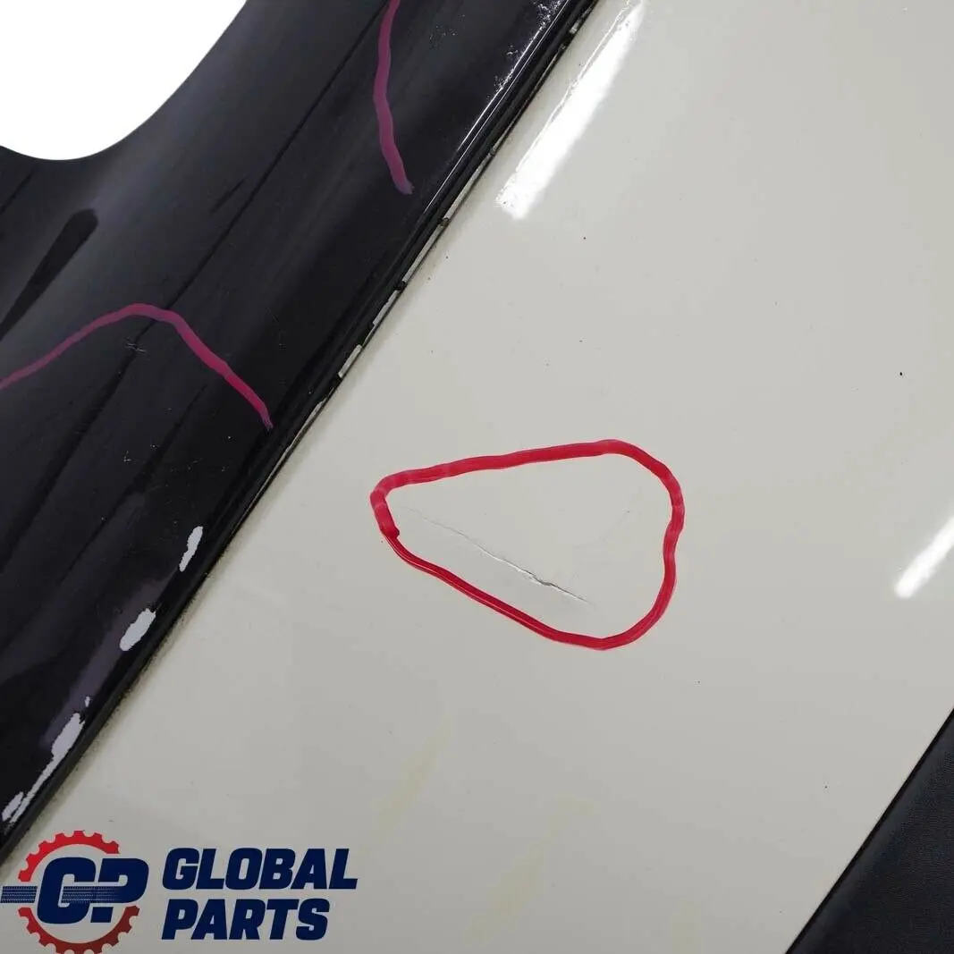 Mini Clubman R55 Complete Rear Bumper Trim Panel Pepper White - 850 - SKU 7264348-PW - Part number 7264348