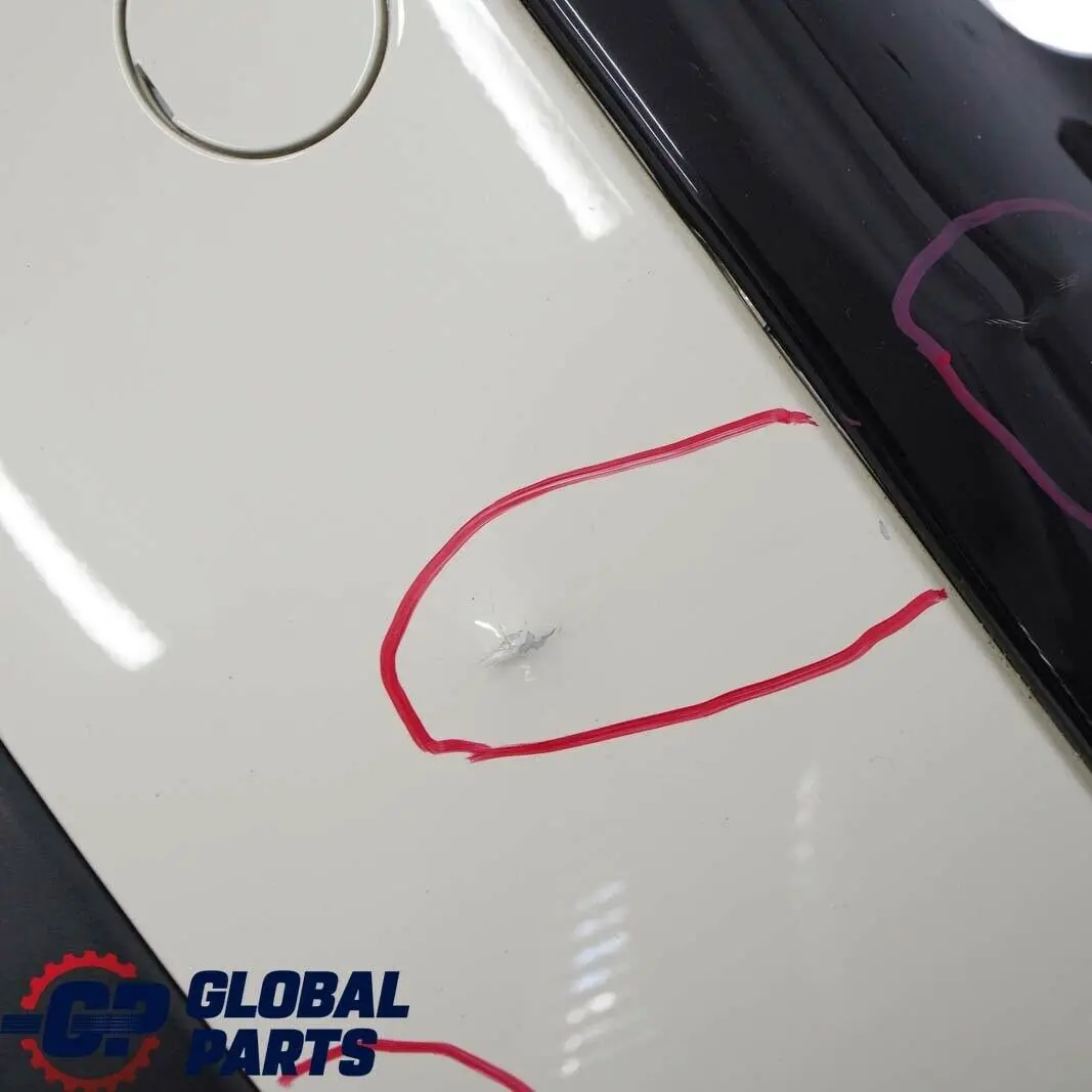 Complete Rear Bumper Trim Panel Pepper White - 850 to Mini Clubman R55 with Part number 7264348 Mini Clubman R55 Complete Rear Bumper Trim Panel Pepper White - 850 - SKU 7264348-PW - Part number 7264348