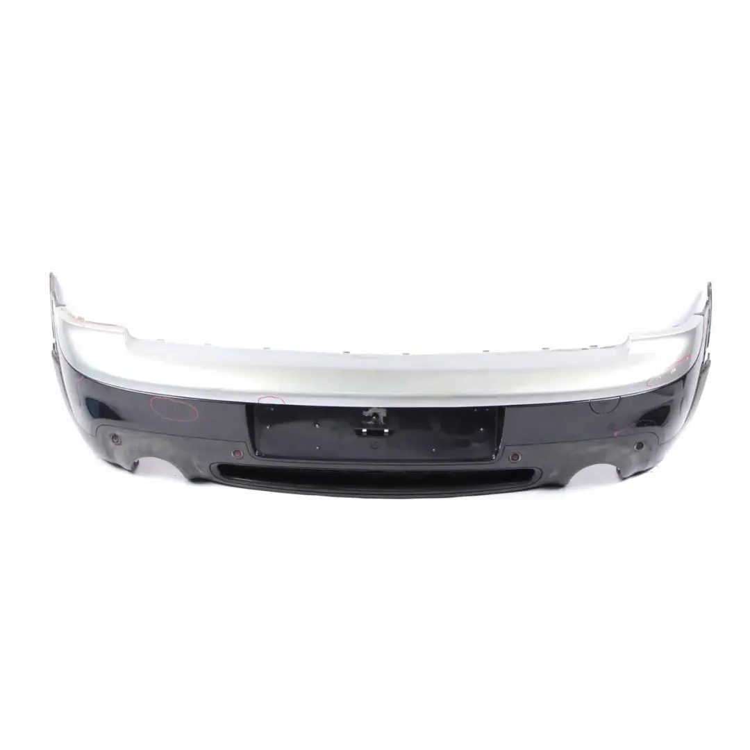 Bumper Rear Cooper S PDC Trim Panel Astro Black - A25 to Mini Clubman R55 LCI with Part number 7264351 Mini Clubman R55 LCI Bumper Rear Cooper S PDC Trim Panel Astro Black - A25 - SKU 7264351-ASB - Part number 7264351