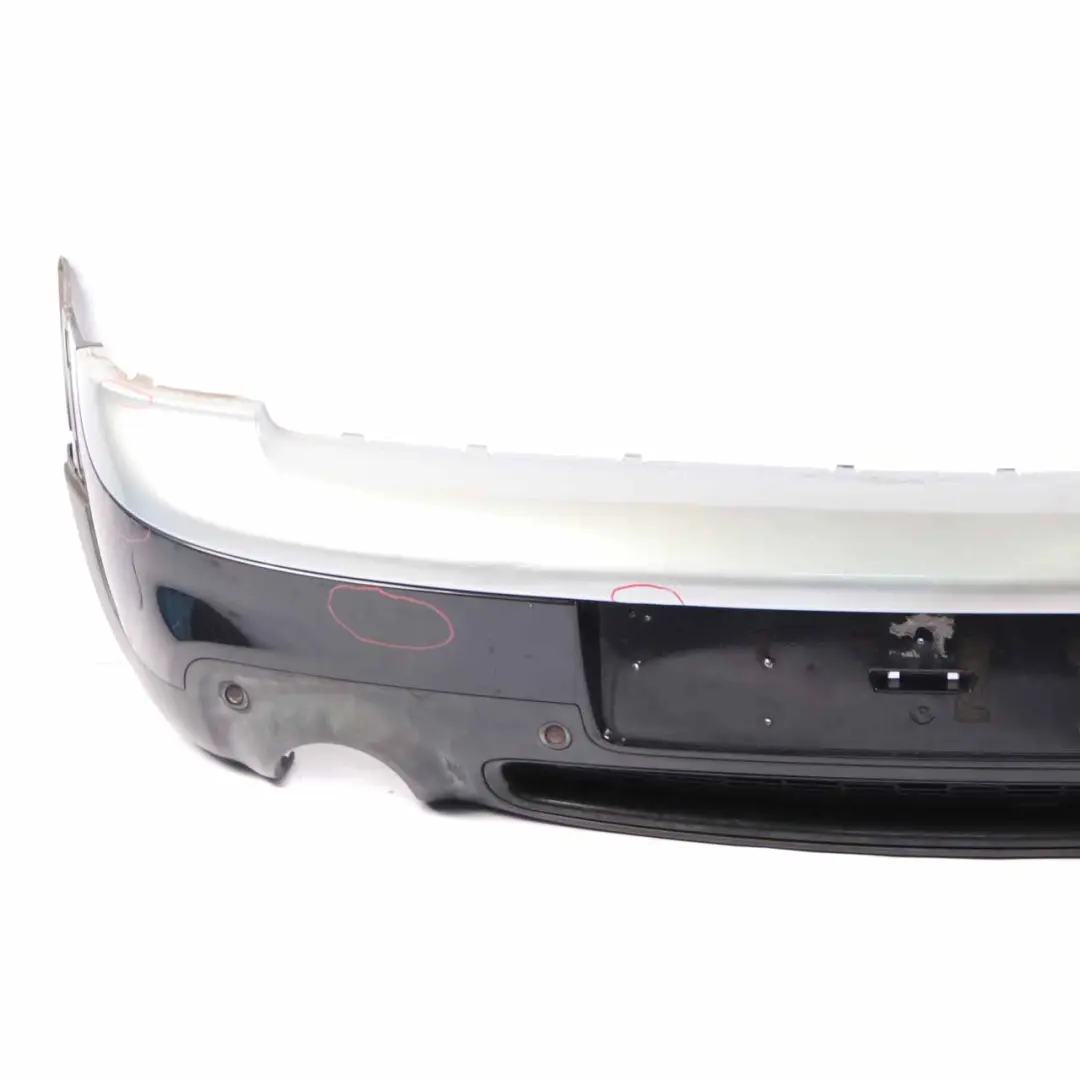 Bumper Rear Cooper S PDC Trim Panel Astro Black - A25 to Mini Clubman R55 LCI with Part number 7264351 Mini Clubman R55 LCI Bumper Rear Cooper S PDC Trim Panel Astro Black - A25 - SKU 7264351-ASB - Part number 7264351