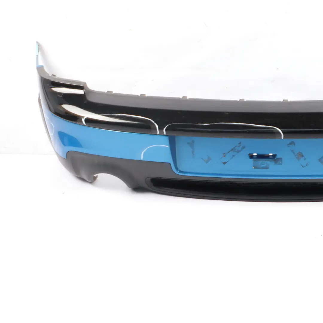 PDC Rear Bumper Trim Panel Laser Blue - A59 to Mini Clubman R55 LCI Cooper S with Part number 7264351 Mini Clubman R55 LCI Cooper S PDC Rear Bumper Trim Panel Laser Blue - A59 - SKU 7264351-LAB - Part number 7264351
