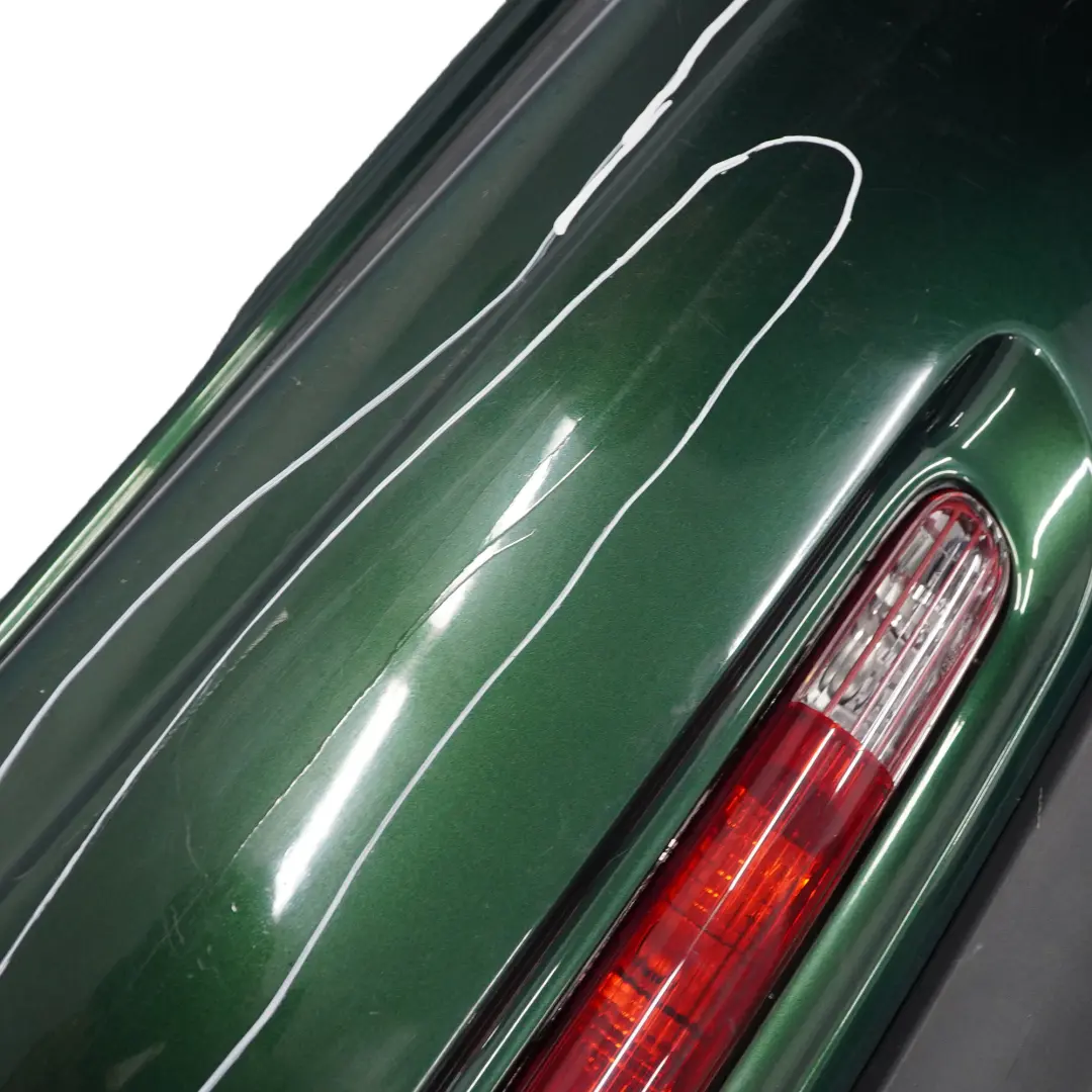 Bumper Panel Mini R56 R57 LCI R58 Trim Cover British Racing Green II - B22 to Rear with Part number 7264355 Rear Bumper Panel Mini R56 R57 LCI R58 Trim Cover British Racing Green II - B22 - SKU 7264355-BRGII1 - Part number 7264355