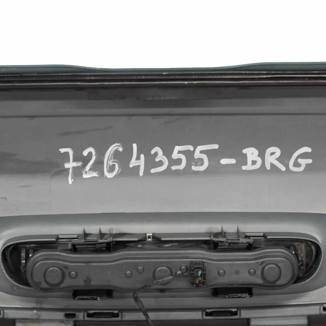 Rear Bumper Panel Mini R56 R57 LCI R58 Trim Cover British Racing Green II - B22 - SKU 7264355-BRGII - Part number 7264355