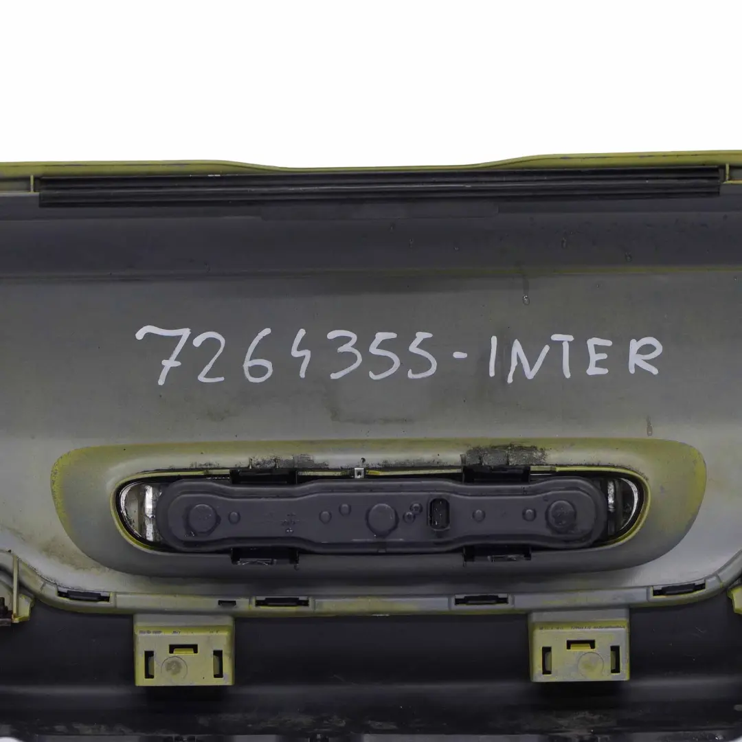 Stossfänger Hinten Interchange Yellow Gelb - A95 für Mini R56 R57 LCI R58 R59 mit Teilenummer 7264355 Mini R56 R57 LCI R58 R59 Stossfänger Hinten Interchange Yellow Gelb - A95 - SKU 7264355-INTER - Teilenummer 7264355