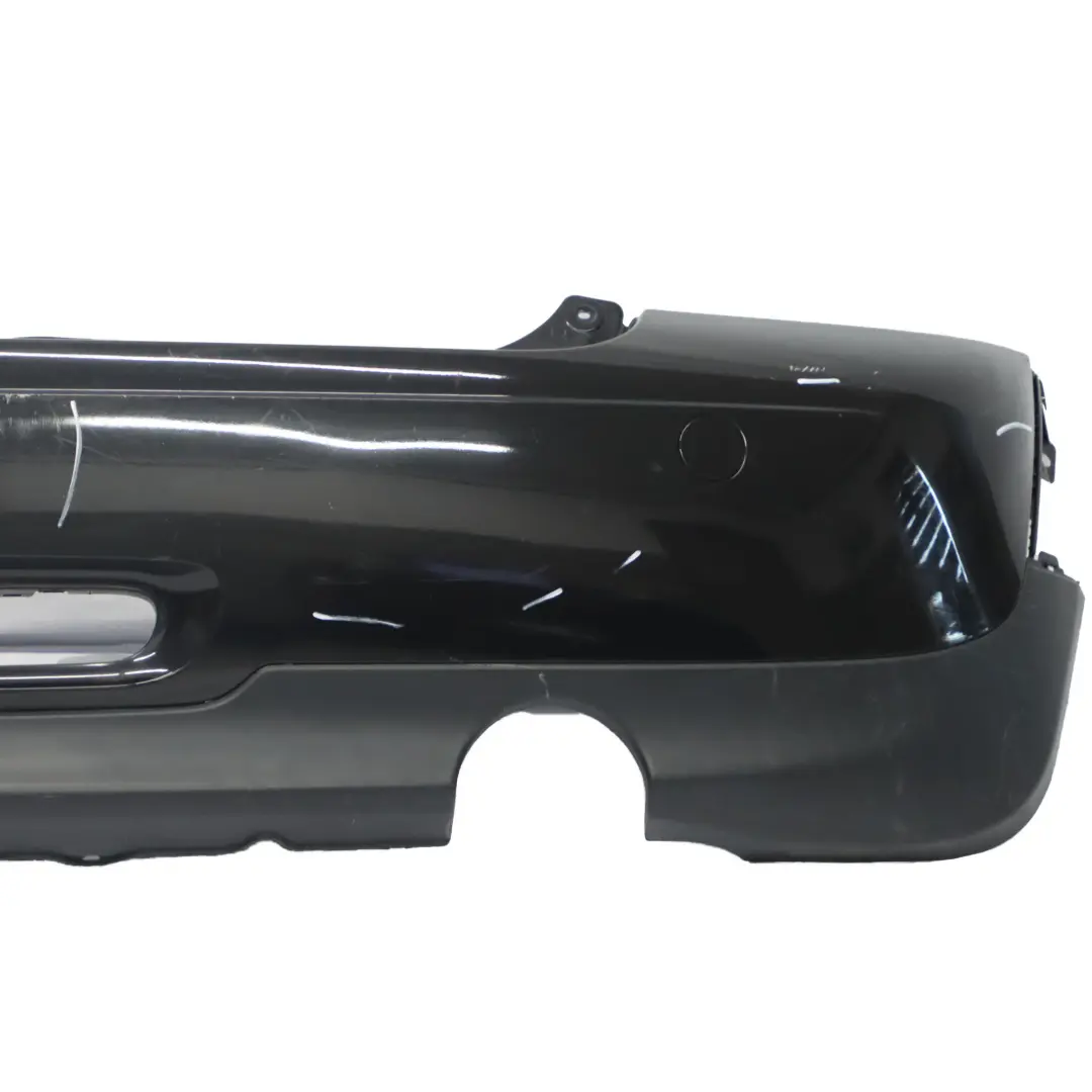 Mini R56 R57 LCI R58 Rear Bumper Trim Panel Midnight Black Metallic - A94 - SKU 7264355-MNB - Part number 7264355