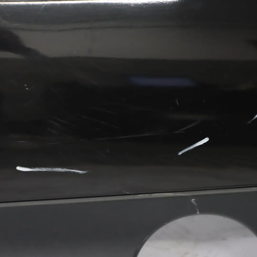 Mini R56 R57 LCI R58 Rear Bumper Trim Panel Midnight Black Metallic - A94 - SKU 7264355-MNB - Part number 7264355