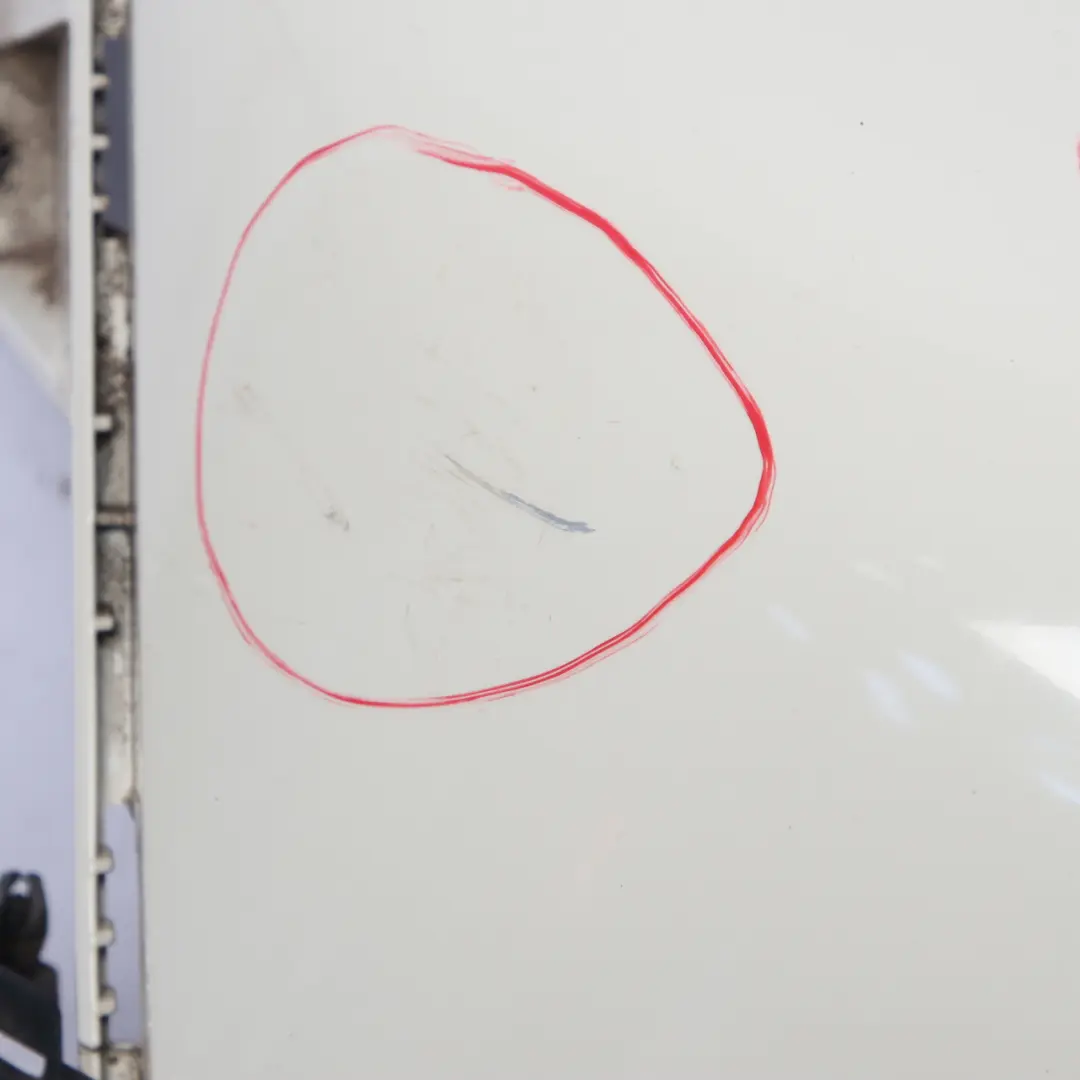 Bumper Trim Panel PDC Pepper White - 850 to Mini Cooper R56 R57 LCI R58 Rear with Part number 7264355 Mini Cooper R56 R57 LCI R58 Rear Bumper Trim Panel PDC Pepper White - 850 - SKU 7264355-PW - Part number 7264355