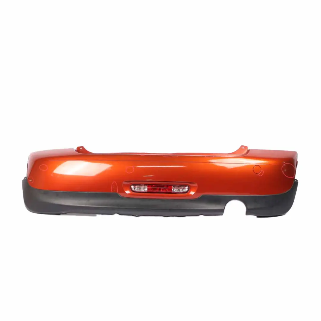 Bumper Panel Mini R56 R57 LCI R58 Trim Cover Spice Orange Metallic - B23 to Rear with Part number 7264355 Rear Bumper Panel Mini R56 R57 LCI R58 Trim Cover Spice Orange Metallic - B23 - SKU 7264355-SPICE - Part number 7264355