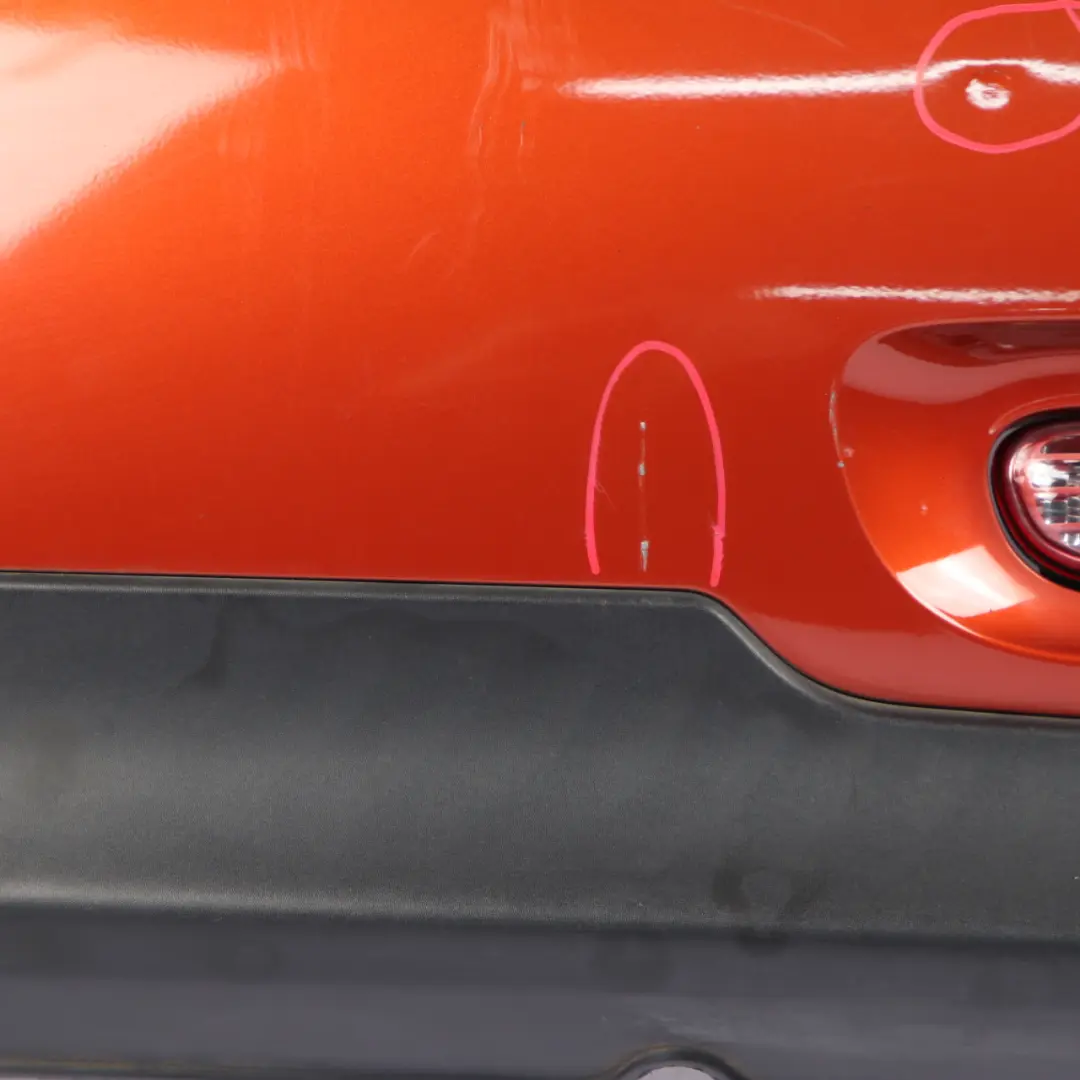 Rear Bumper Panel Mini R56 R57 LCI R58 Trim Cover Spice Orange Metallic - B23 - SKU 7264355-SPICE - Part number 7264355