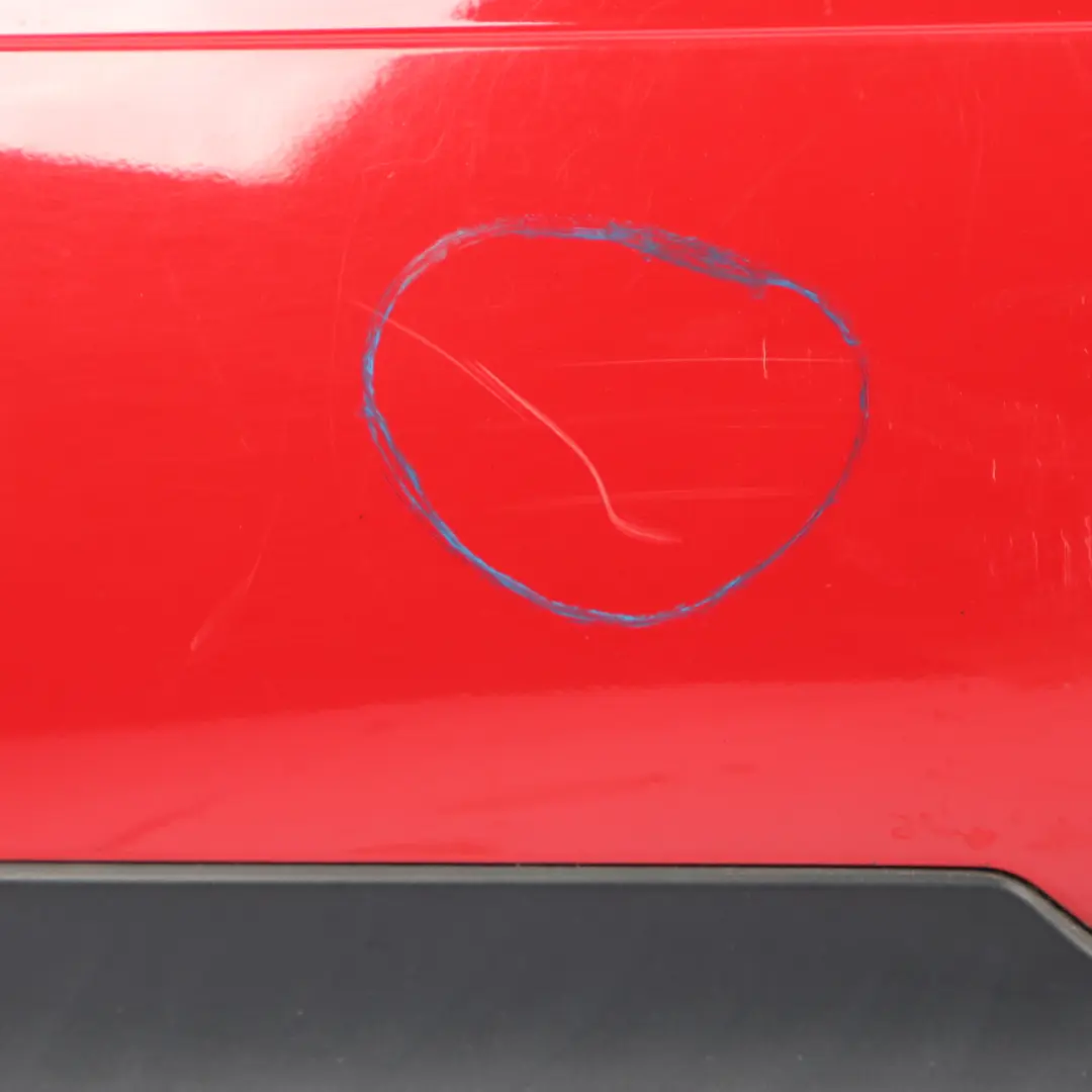 Mini R56 LCI Rear Bumper Trim Panel R57 LCI R58 Chili Red - 851 - SKU 7264356-CHRED2 - Part number 7264356