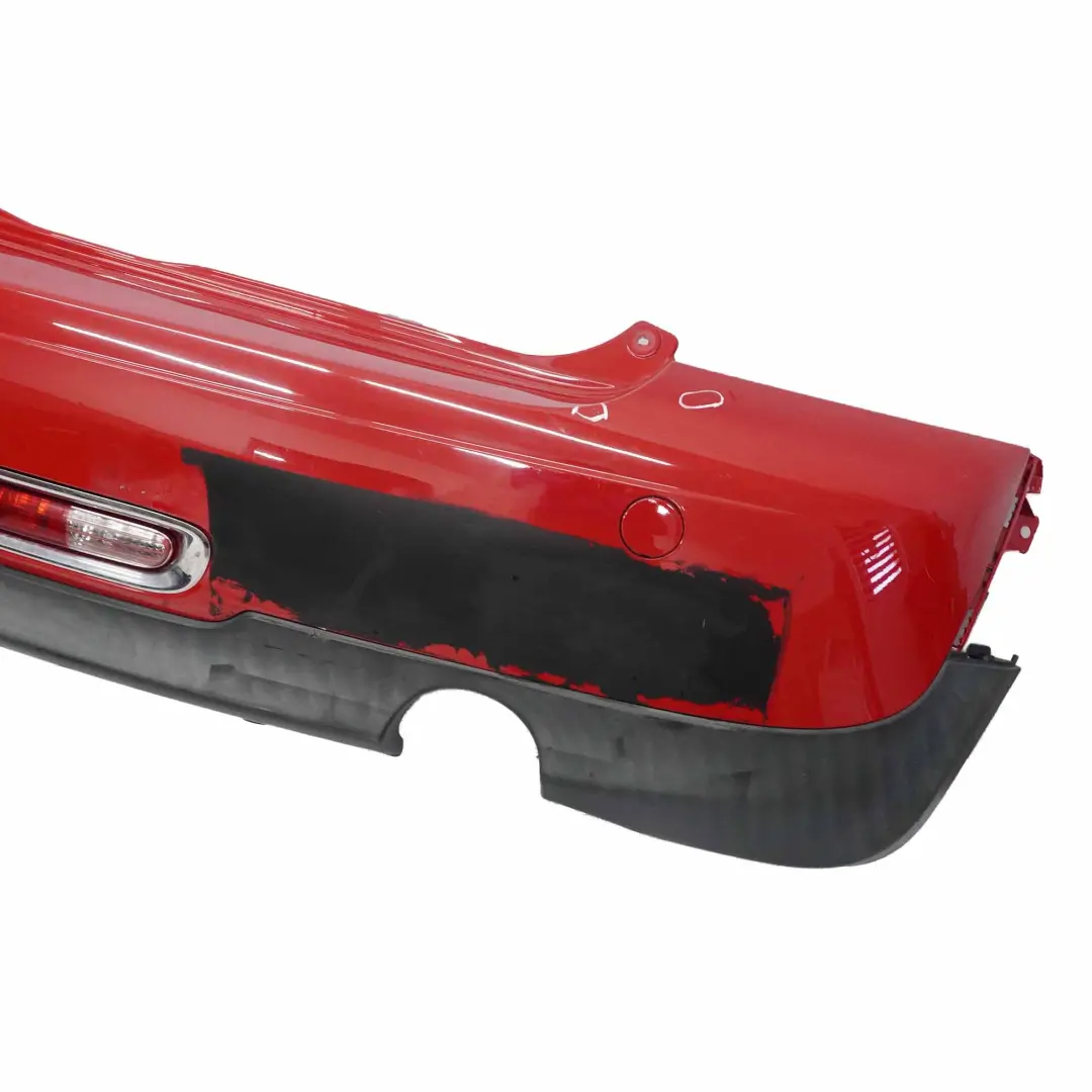 Mini R56 LCI Parachoques trasero R57 LCI R58 Chili Red - 851 - SKU 7264356-CHRED - Número de pieza 7264356