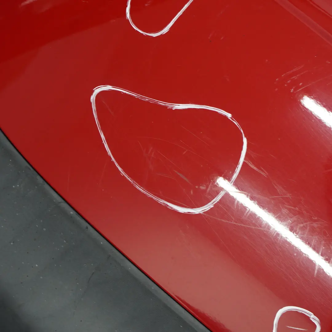 Mini Cooper R56 R57 LCI Stossfänger Hinten Chili Red Rot - 851 - SKU 7264356-CHRED - Teilenummer 7264356