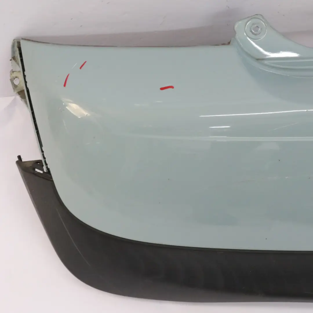 Mini R56 LCI Rivestimento pannello paraurti posteriore R57 LCI Ice Blue - B28 - SKU 7264356-ICE - Numero di parte 7264356