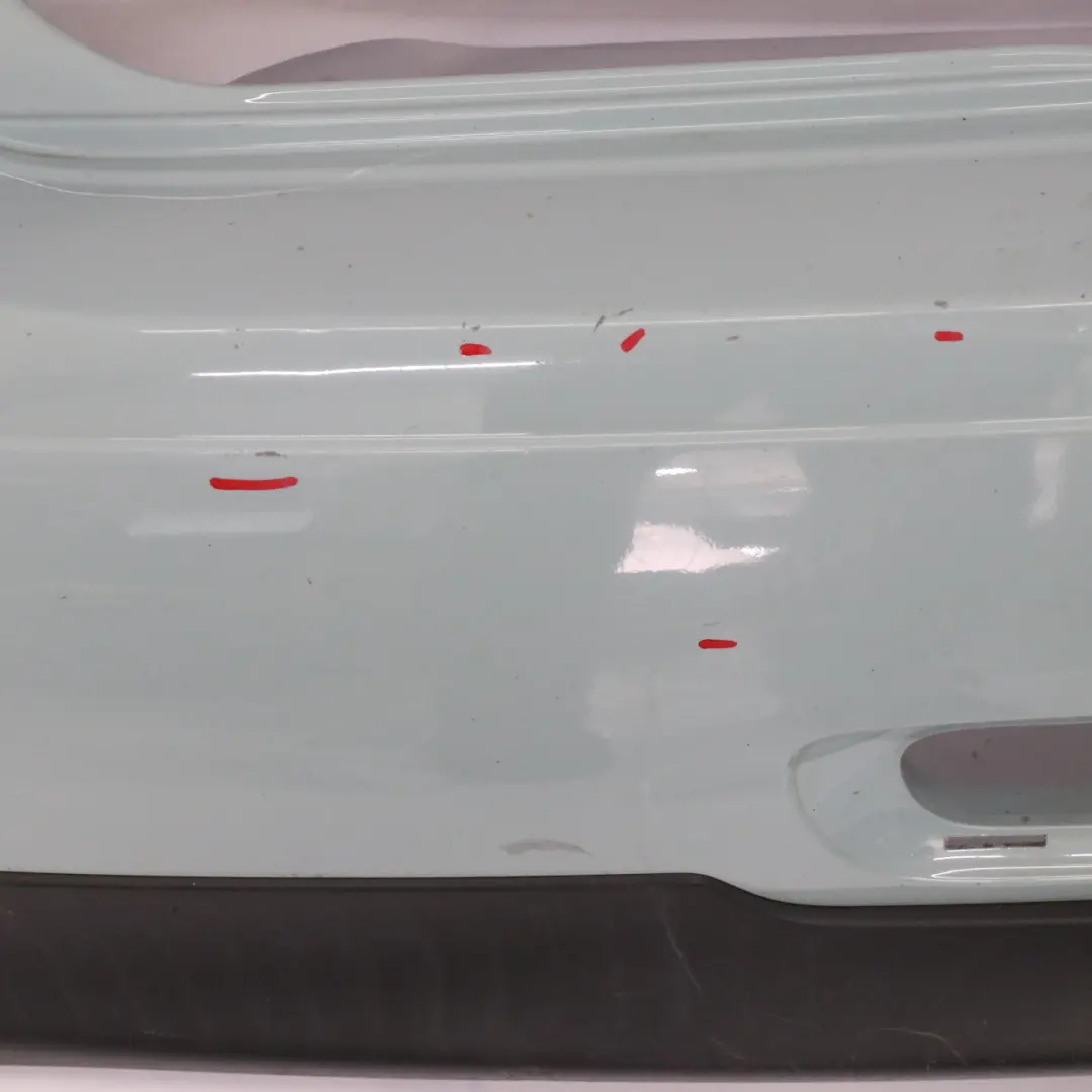 Mini R56 LCI Rear Bumper Trim Panel Covering R57 LCI R58 Ice Blue - B28 - SKU 7264356-ICE - Part number 7264356