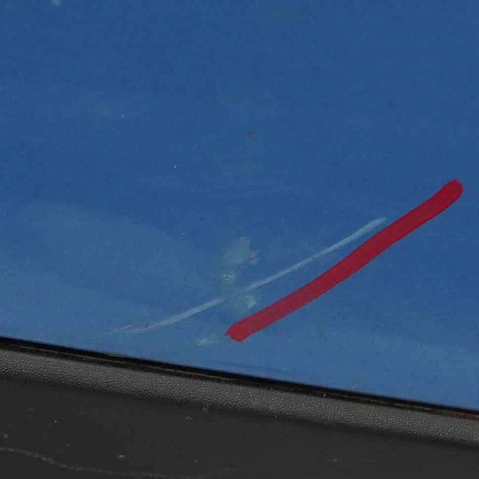 Mini R56 LCI Rear Bumper Trim Panel R57 LCI R58 Kite Blue Metallic - B48 - SKU 7264356-KBM - Part number 7264356