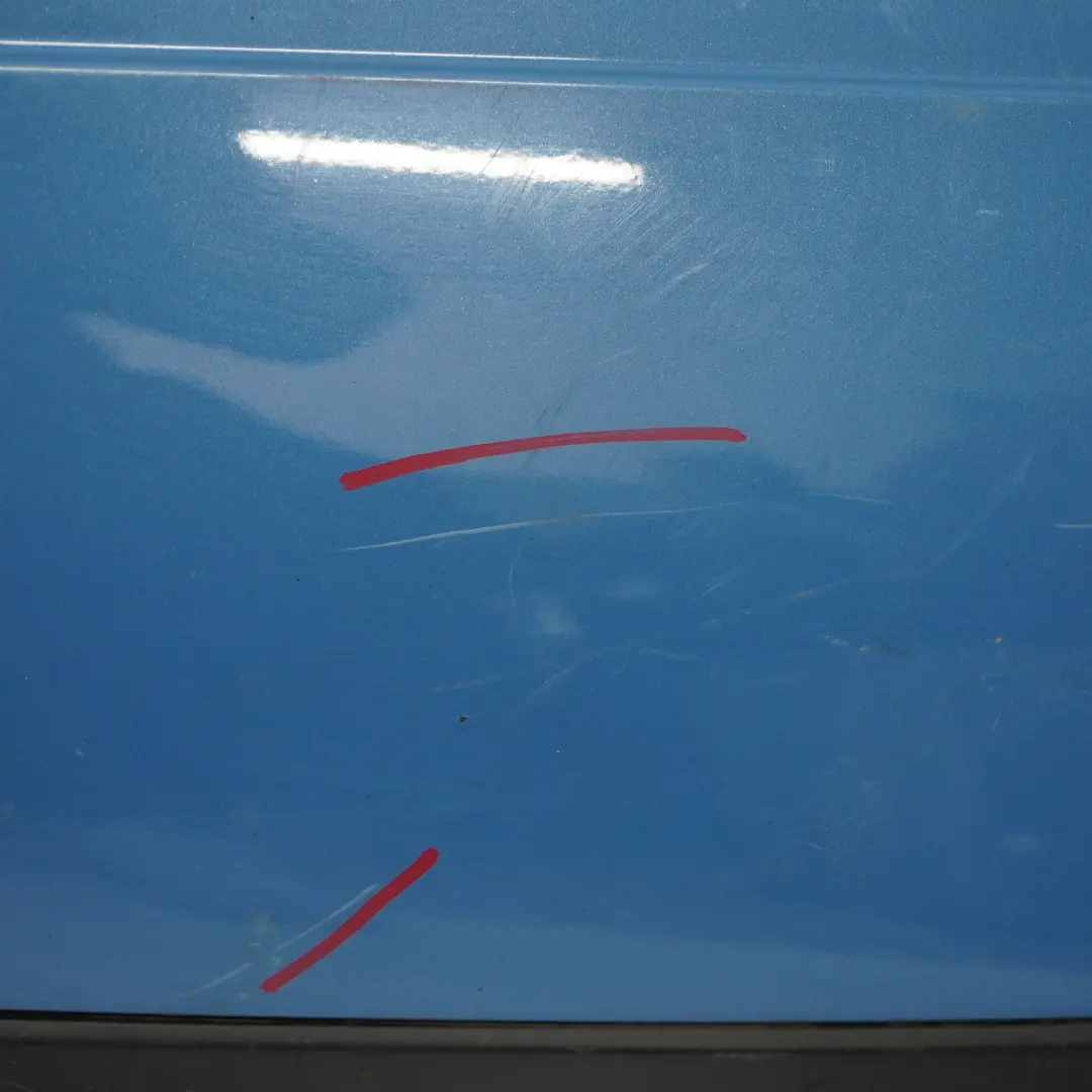 Bumper Trim Panel R57 LCI R58 Kite Blue Metallic - B48 to Mini R56 LCI Rear with Part number 7264356 Mini R56 LCI Rear Bumper Trim Panel R57 LCI R58 Kite Blue Metallic - B48 - SKU 7264356-KBM - Part number 7264356