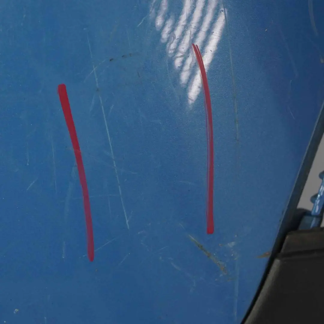 Mini R56 LCI Rear Bumper Trim Panel R57 LCI R58 Kite Blue Metallic - B48 - SKU 7264356-KBM - Part number 7264356