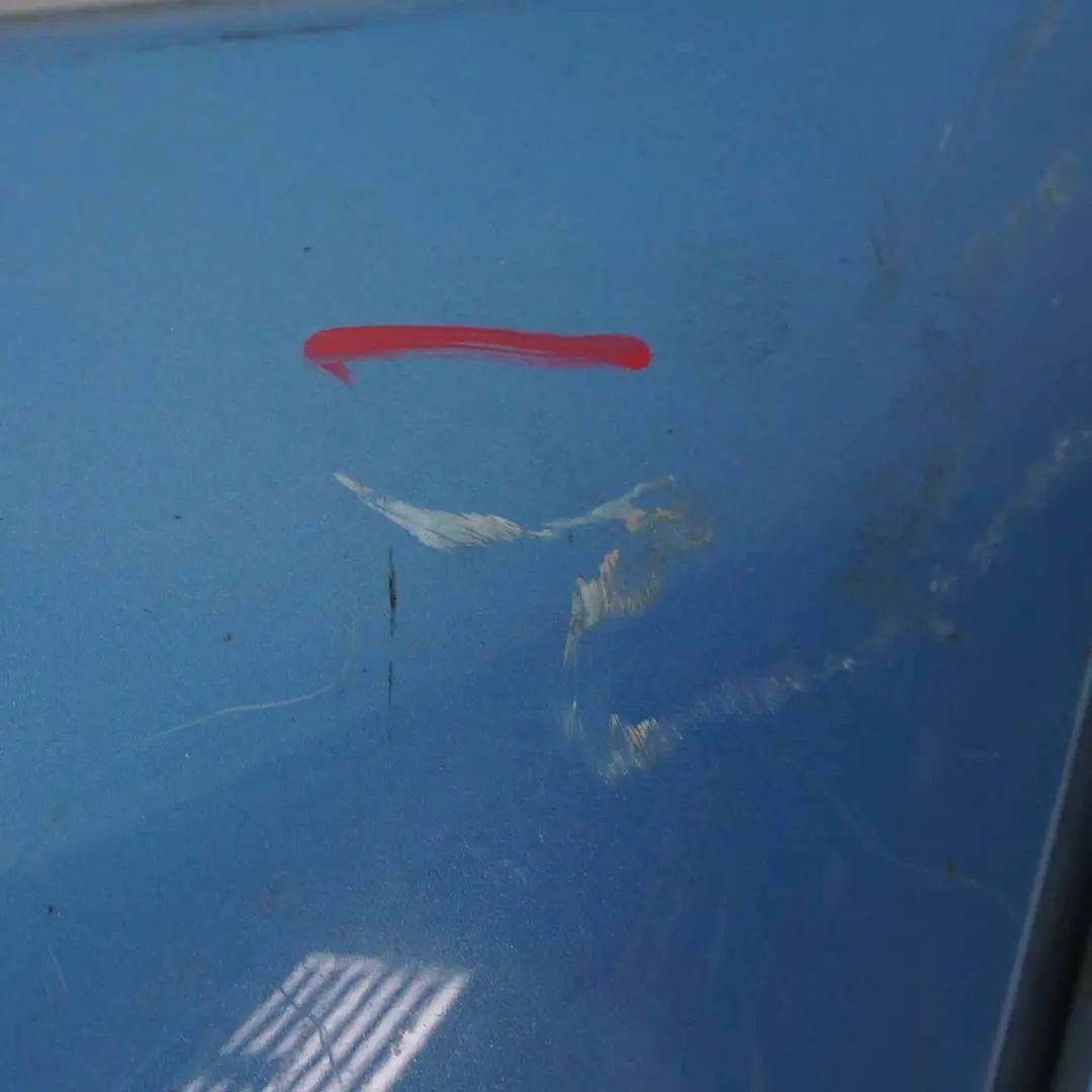 Mini R56 LCI Rear Bumper Trim Panel R57 LCI R58 Kite Blue Metallic - B48 - SKU 7264356-KBM - Part number 7264356