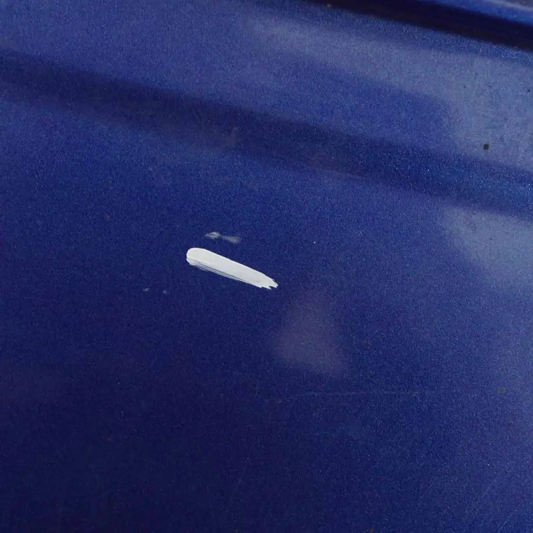 Mini R56 LCI Rear Bumper Trim Panel R57 LCI R58 Lightning Blue Metallic - A63 - SKU 7264356-LB - Part number 7264356
