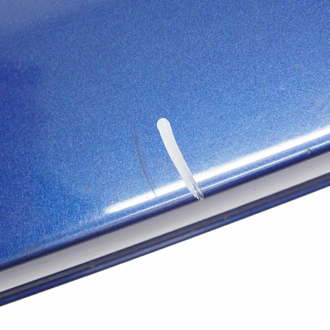 Mini R56 LCI Rear Bumper Trim Panel R57 LCI R58 Lightning Blue Metallic - A63 - SKU 7264356-LB - Part number 7264356