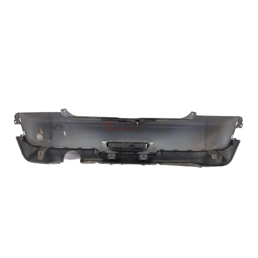 Mini R56 LCI Rear Bumper Trim Panel PDC R57 LCI R58 Midnight Black Metallic A94 - SKU 7264356-MNB3 - Part number 7264356