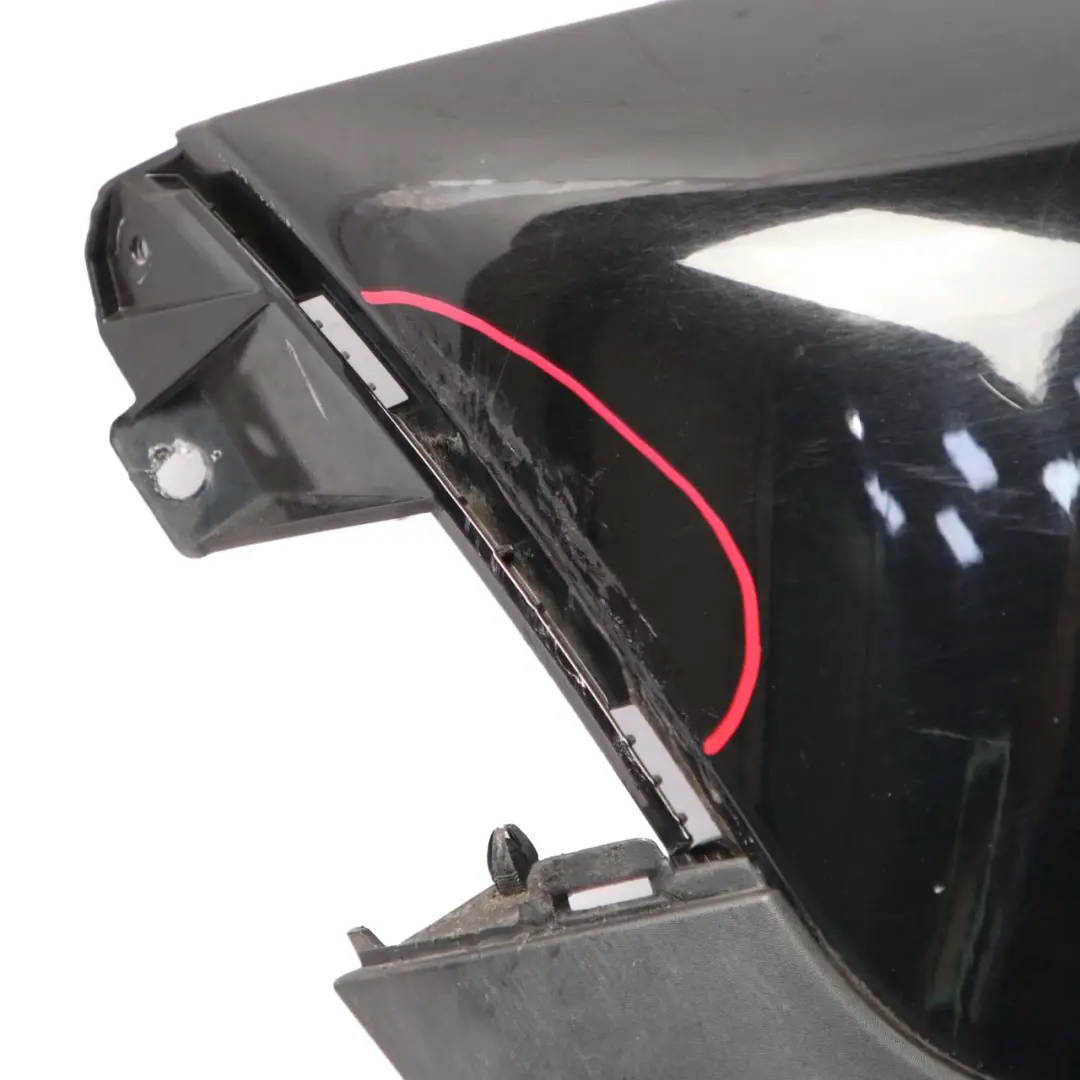 Mini R56 LCI Rear Bumper Trim Panel PDC R57 LCI R58 Midnight Black Metallic A94 - SKU 7264356-MNB3 - Part number 7264356