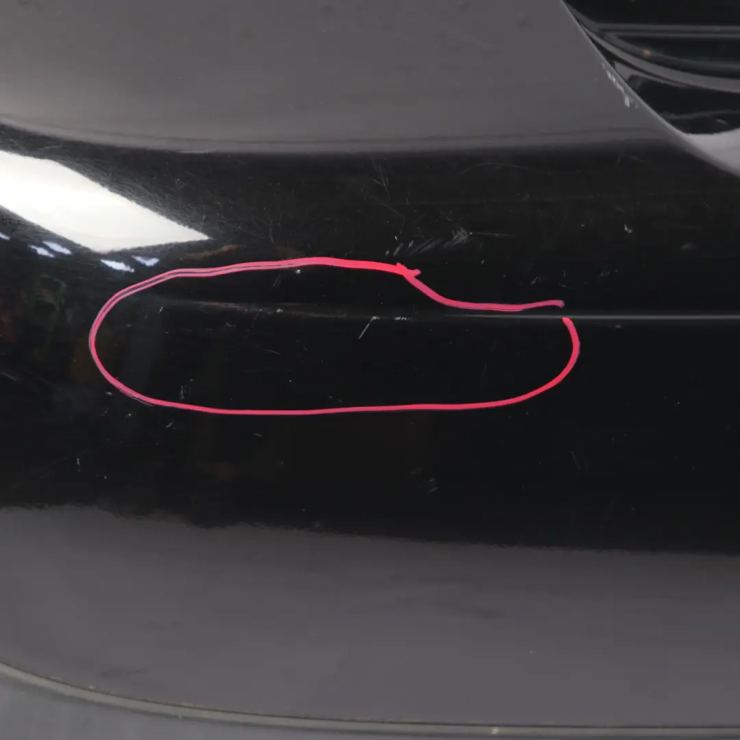 Mini R56 LCI Rear Bumper Trim Panel PDC R57 LCI R58 Midnight Black Metallic A94 - SKU 7264356-MNB3 - Part number 7264356