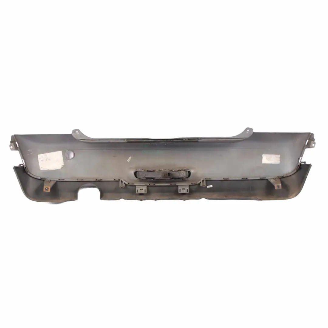 Mini R56 LCI Rear Bumper Trim Panel R57 LCI R58 Velvet Silver Metallic - B31 - SKU 7264356-VSI - Part number 7264356