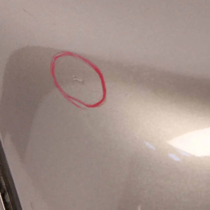 Mini R56 LCI Rear Bumper Trim Panel R57 LCI R58 Velvet Silver Metallic - B31 - SKU 7264356-VSI - Part number 7264356
