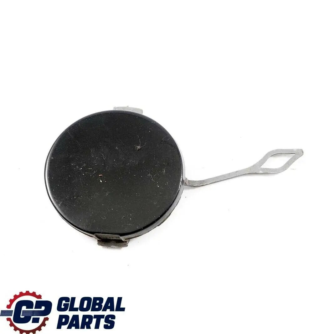 Mini R56 LCI Rear Bumper Towing Lug Eye Cover Trim Right O/S Midnight Black - SKU 7264357-MNB - Part number 7264357