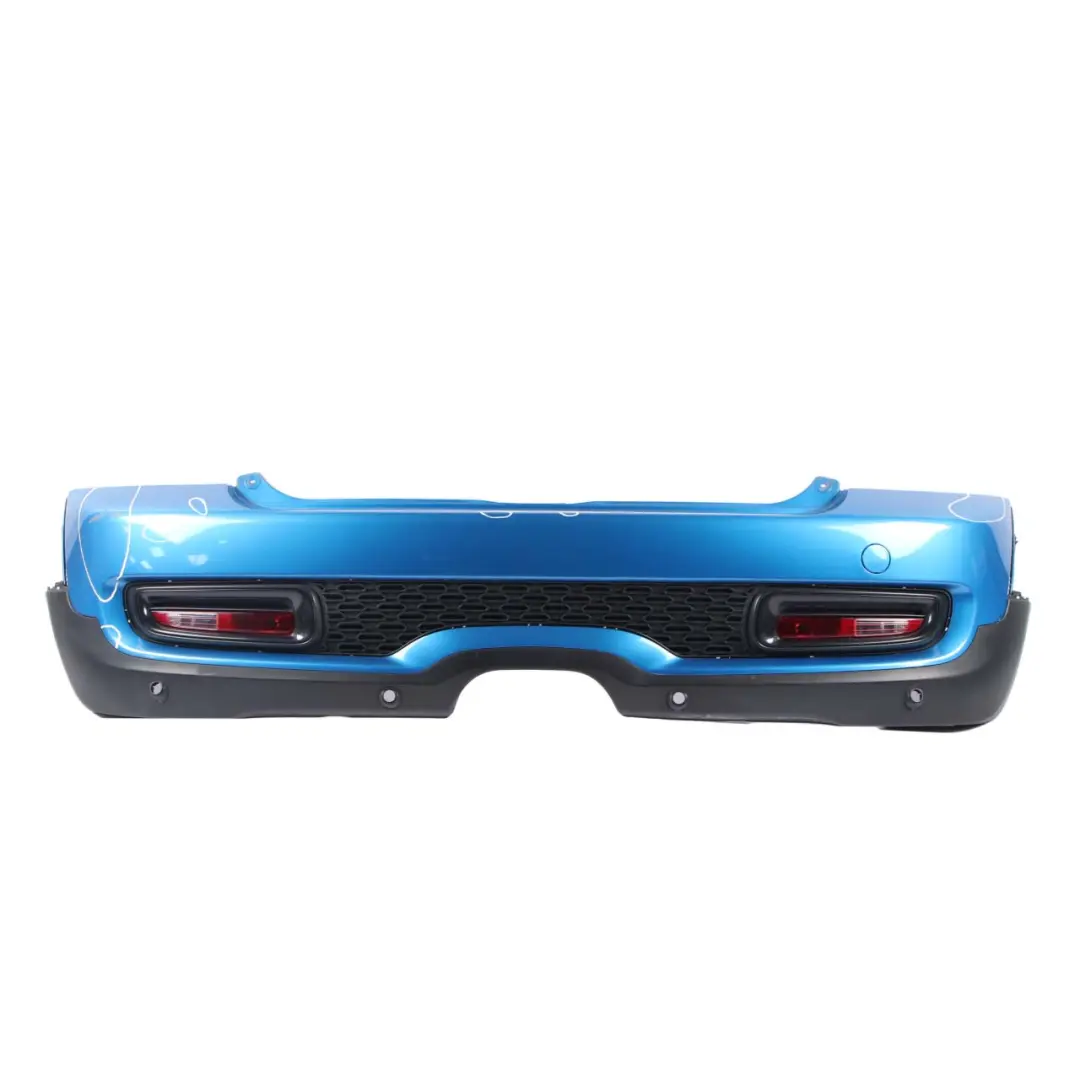 Bumper Cooper S PDC Trim Panel Laser Blue Metallic - A59 to Mini R56 R57 LCI Rear with Part number 7264358 Mini R56 R57 LCI Rear Bumper Cooper S PDC Trim Panel Laser Blue Metallic - A59 - SKU 7264358-LAB1 - Part number 7264358