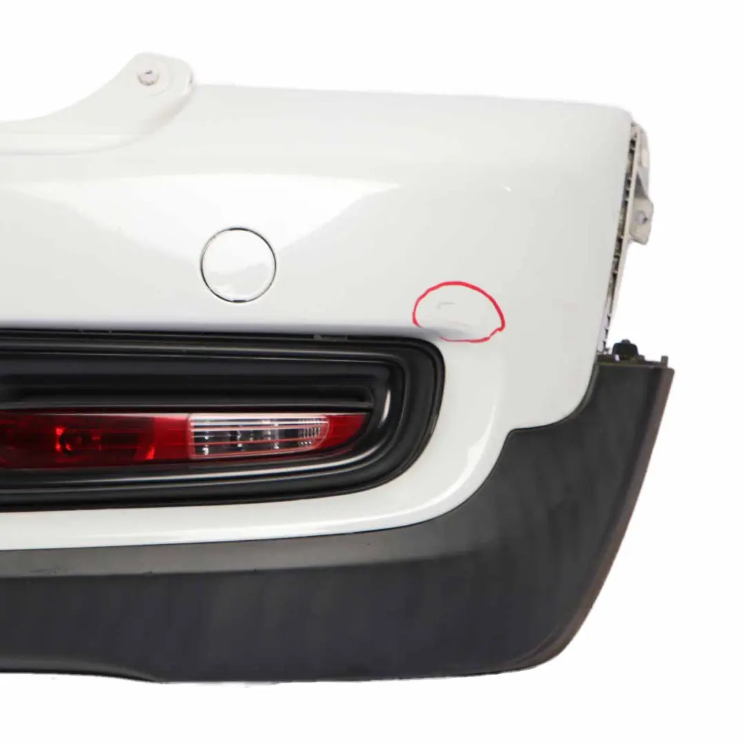 Mini Cooper S R56 R57 LCI 1 Complete Rear Bumper Trim Pepper White - 850 - SKU 7264358-PW1 - Part number 7264358