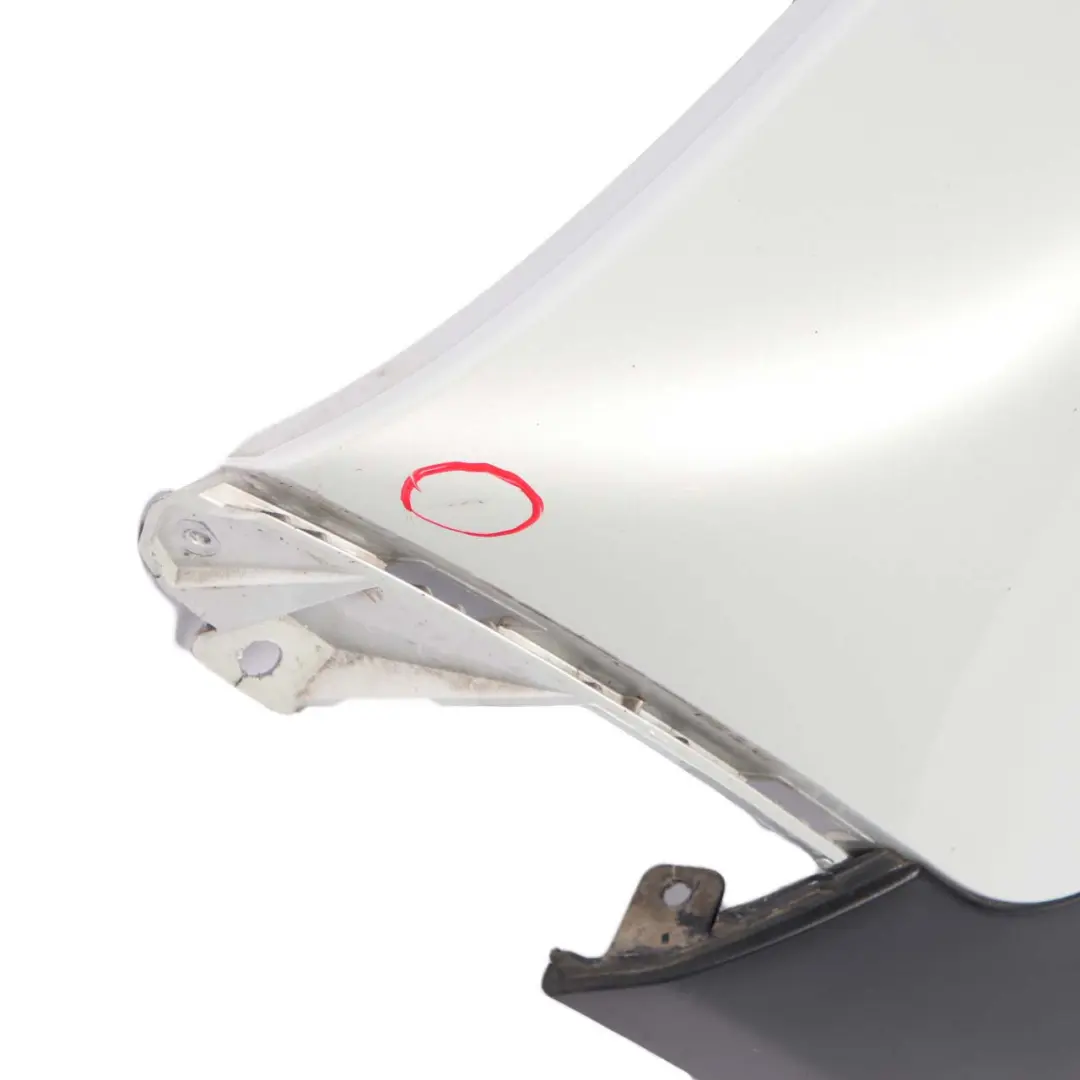 Complete Rear Bumper Trim White Silver Metallic - A62 to Mini Cooper S R56 R57 LCI with Part number 7264358 Mini Cooper S R56 R57 LCI Complete Rear Bumper Trim White Silver Metallic - A62 - SKU 7264358-WS - Part number 7264358