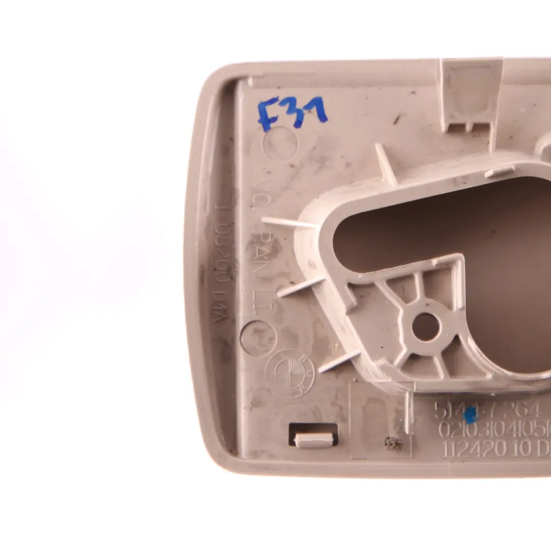 Roof Cover Headlining Bracket Veneto Beige Trim Left N/S to BMW F31 with Part number 7264705 BMW F31 Roof Cover Headlining Bracket Veneto Beige Trim Left N/S - SKU 7264705 - Part number 7264705