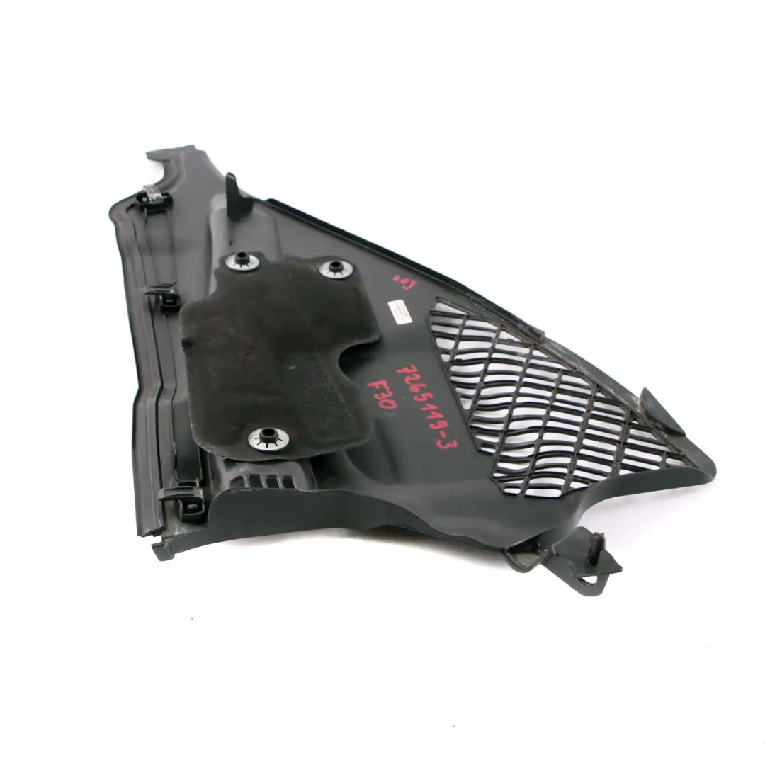 BMW 1 3 Series 3 F20 F21 F30 F31 Under Bonnet Side Trim Cover Left N/S - SKU 7265119-3 - Part number 7265119