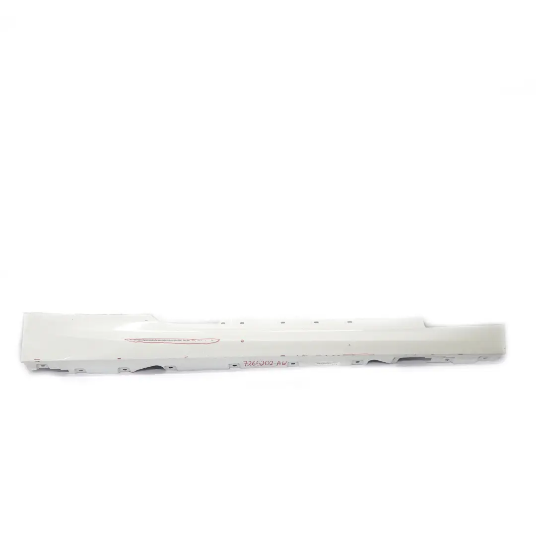 BMW F12 F13 Minigonna laterale M Sport Pannello destro Alpinweiss - 300 - SKU 7265202-AW - Numero di parte 7265202