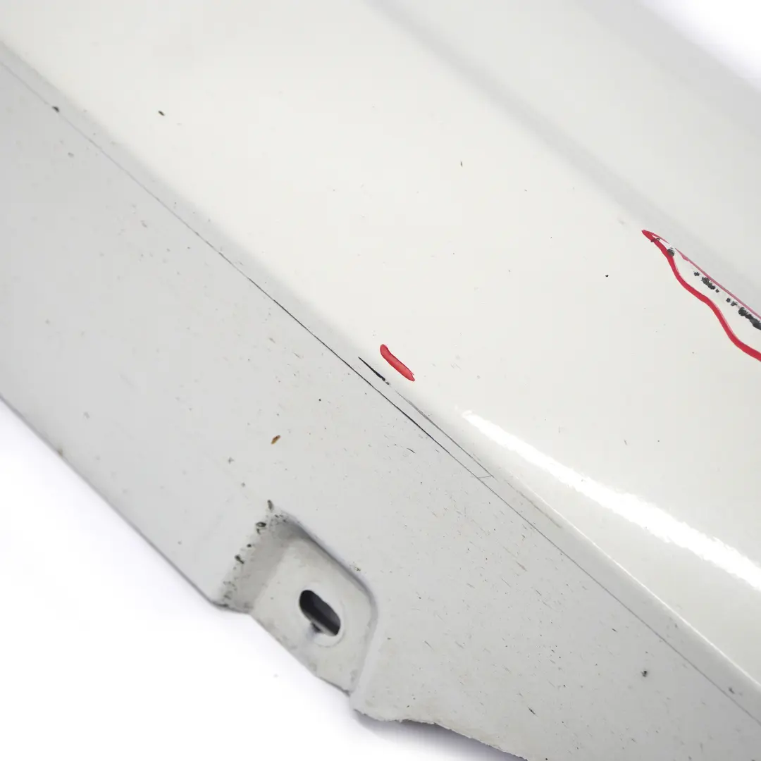 Side Skirt M Sport Sill Cover Panel Right O/S Alpinweiss - 300 to BMW F12 F13 with Part number 7265202 BMW F12 F13 Side Skirt M Sport Sill Cover Panel Right O/S Alpinweiss - 300 - SKU 7265202-AW - Part number 7265202