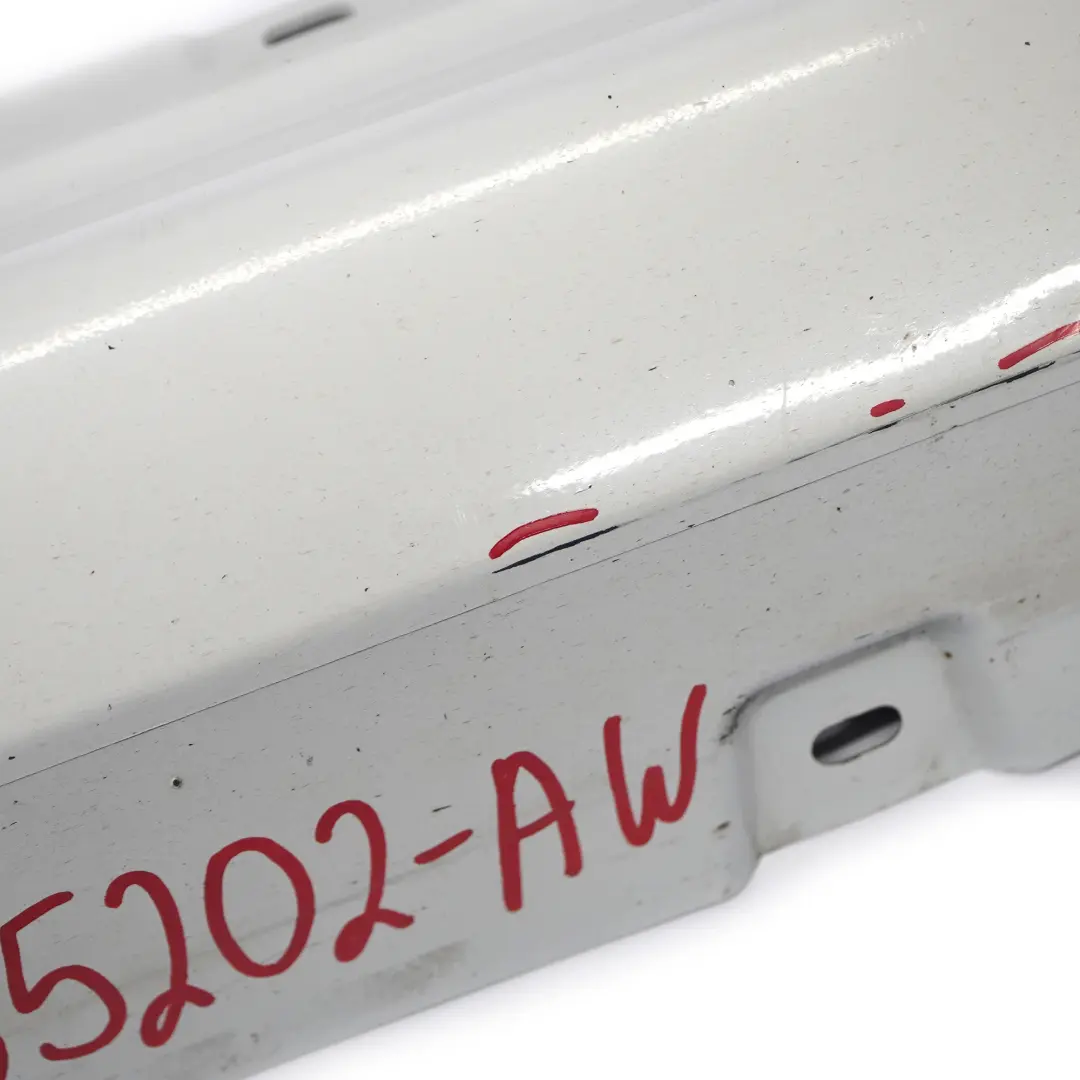 BMW F12 F13 Side Skirt M Sport Sill Cover Panel Right O/S Alpinweiss - 300 - SKU 7265202-AW - Part number 7265202
