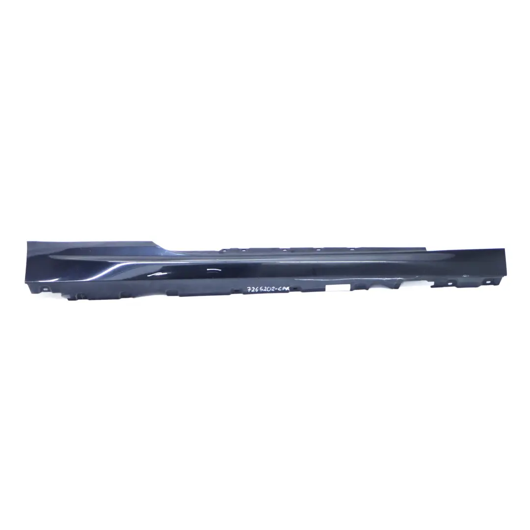 BMW F12 F13 Próg Listwa Progowa Prawa M-Pakiet Carbonschwarz - 416 - SKU 7265202-CAR - Numer Części 7265202